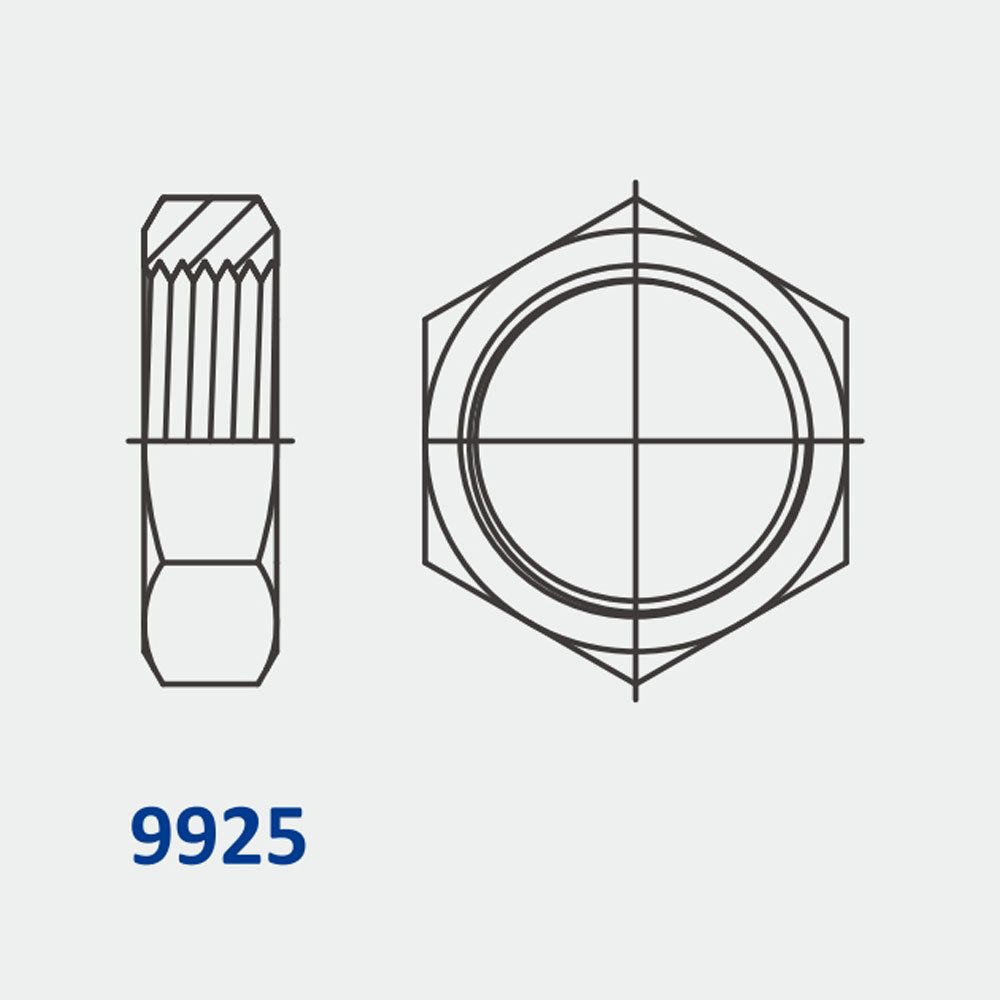 转换适配器9925 BSPP锁紧螺母