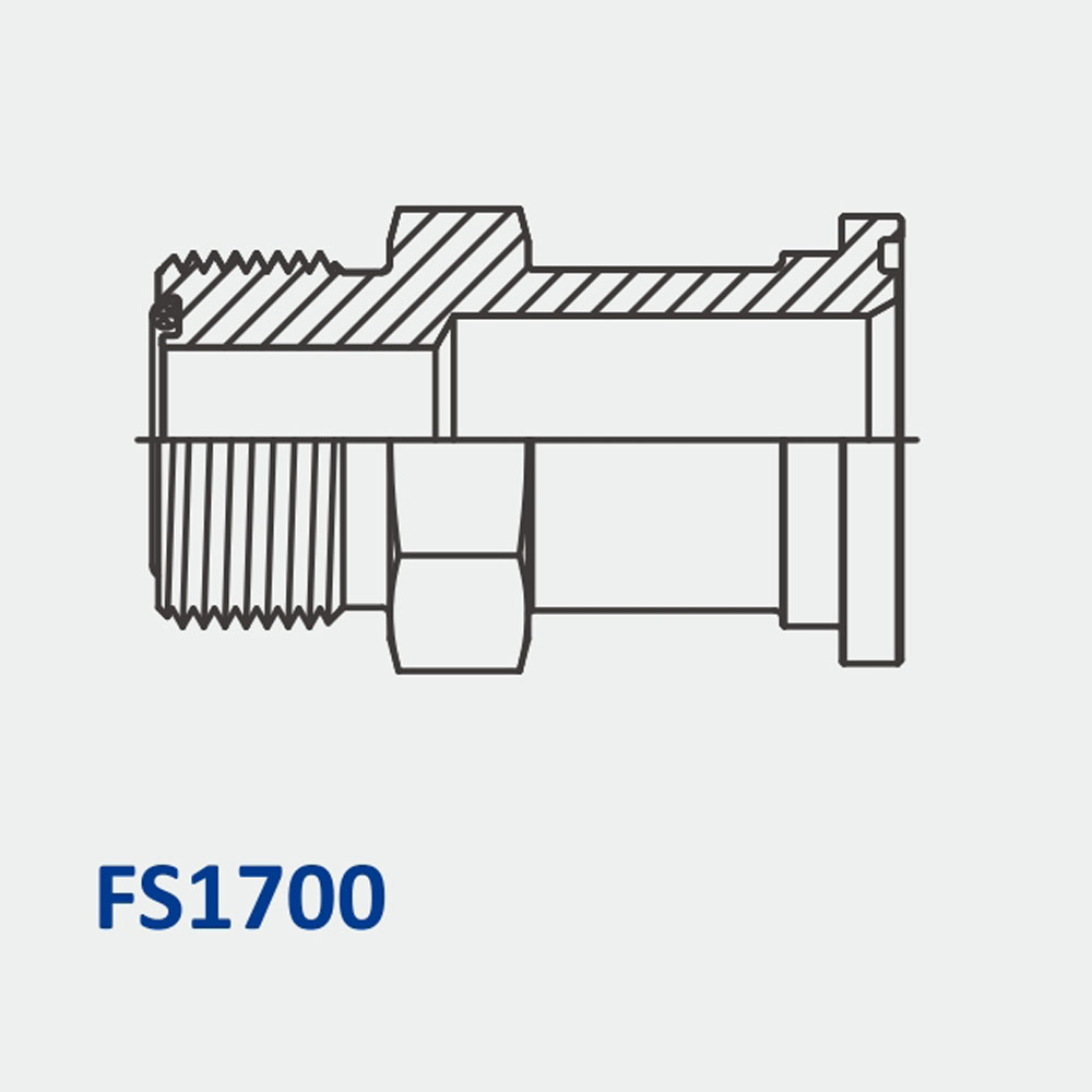 o形环端面密封接头FS1700 - mfs -法兰直规范61