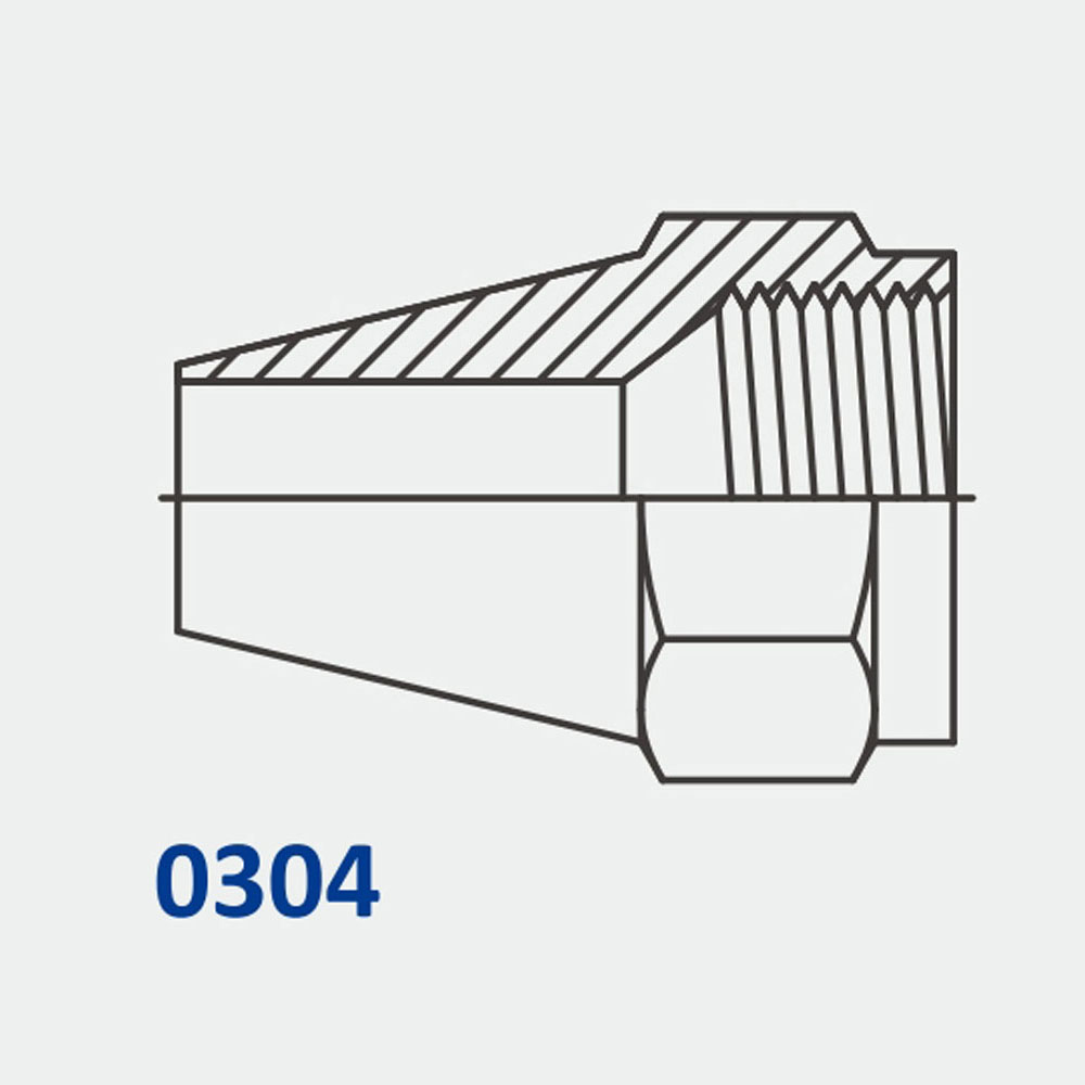 管配件和适配器304标准螺母