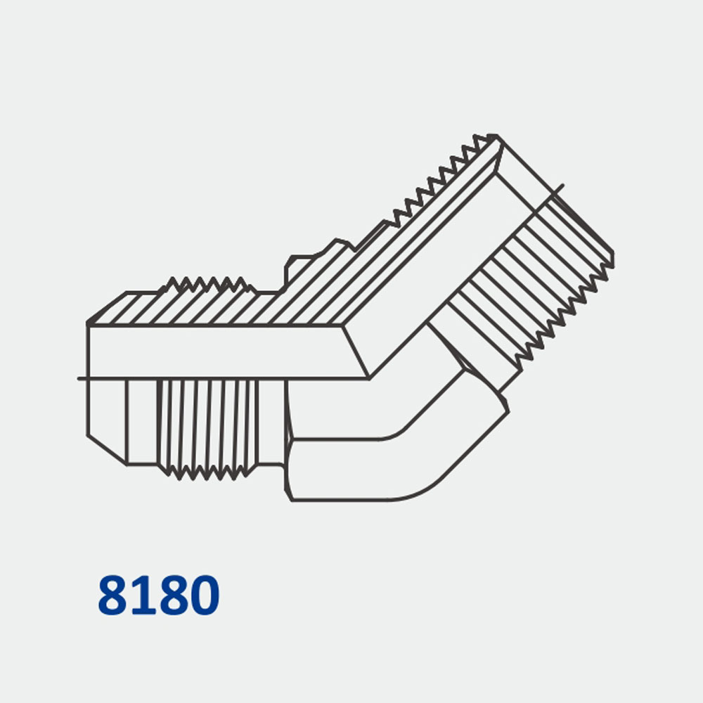 转换适配器8180 mjs - mbspt 45°弯头