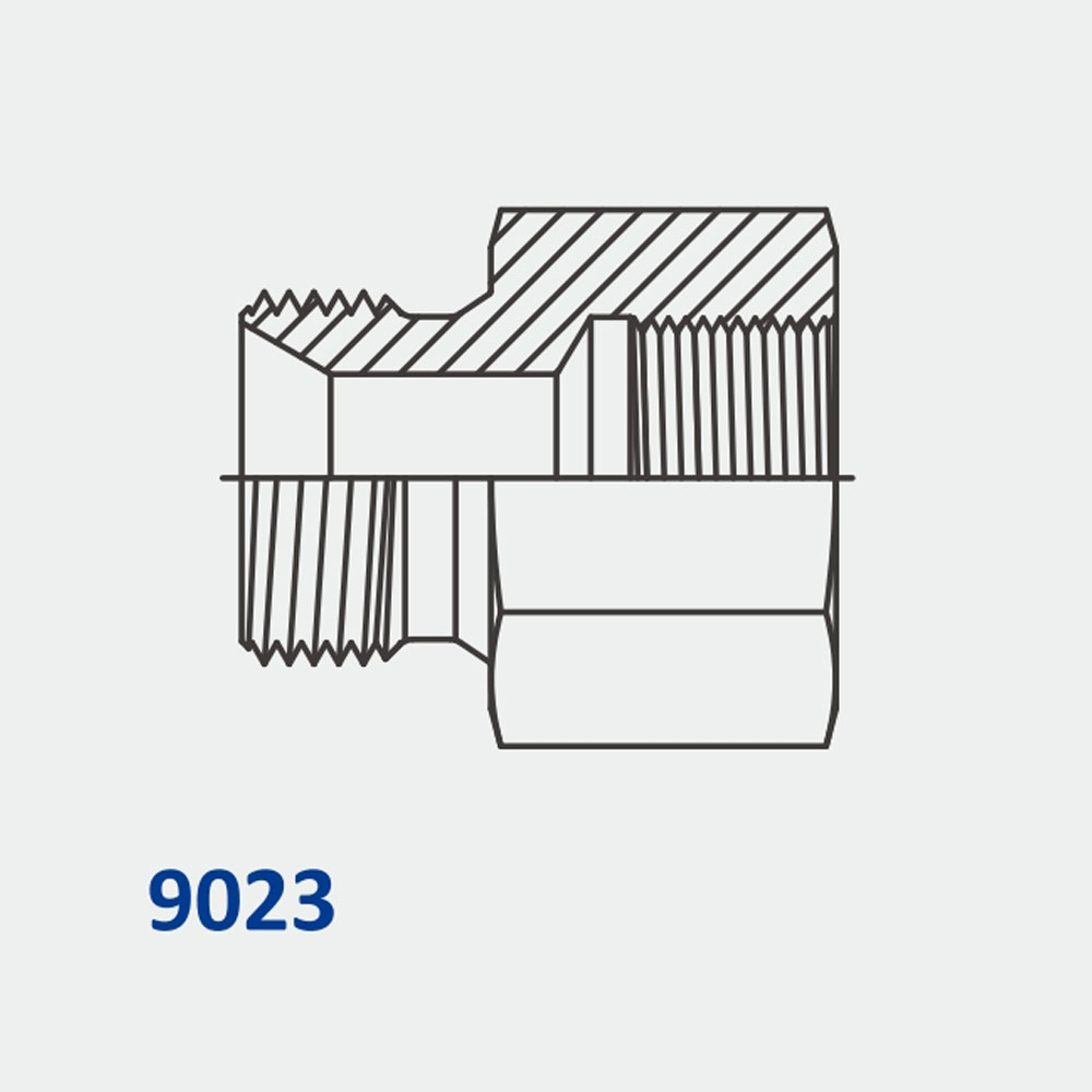 转换适配器9023 MBSPP-FBSPP w/60°座