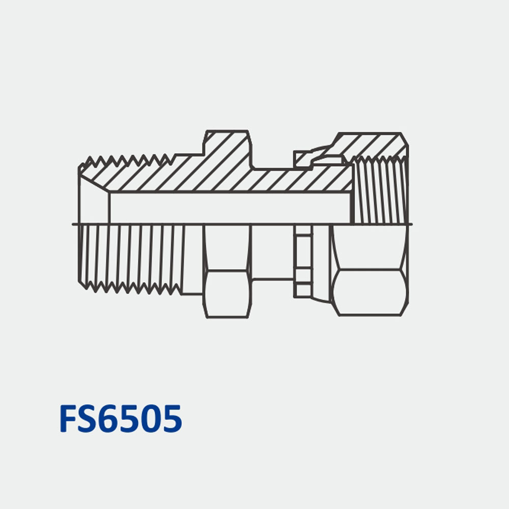 o形环端面密封接头FS6505 MP-FFSS直