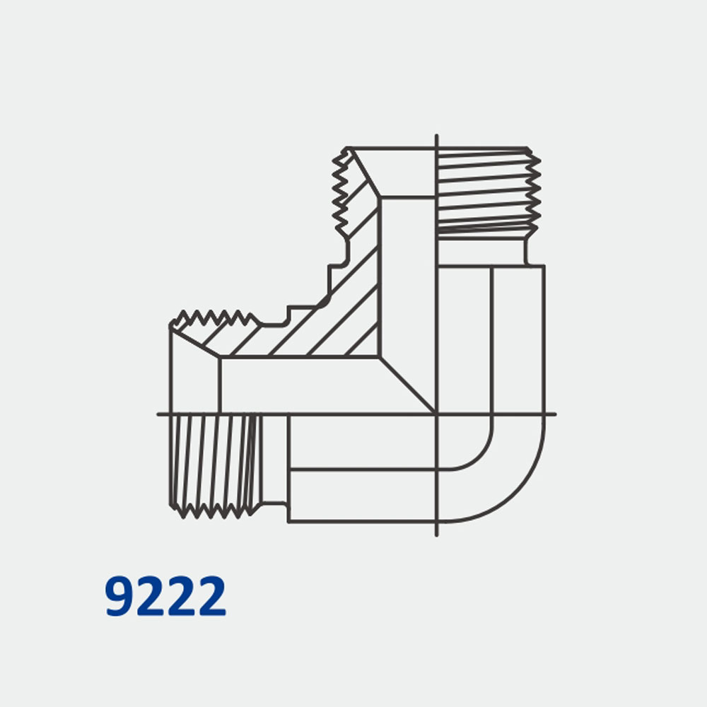 转换适配器9222 MBSPP 90°