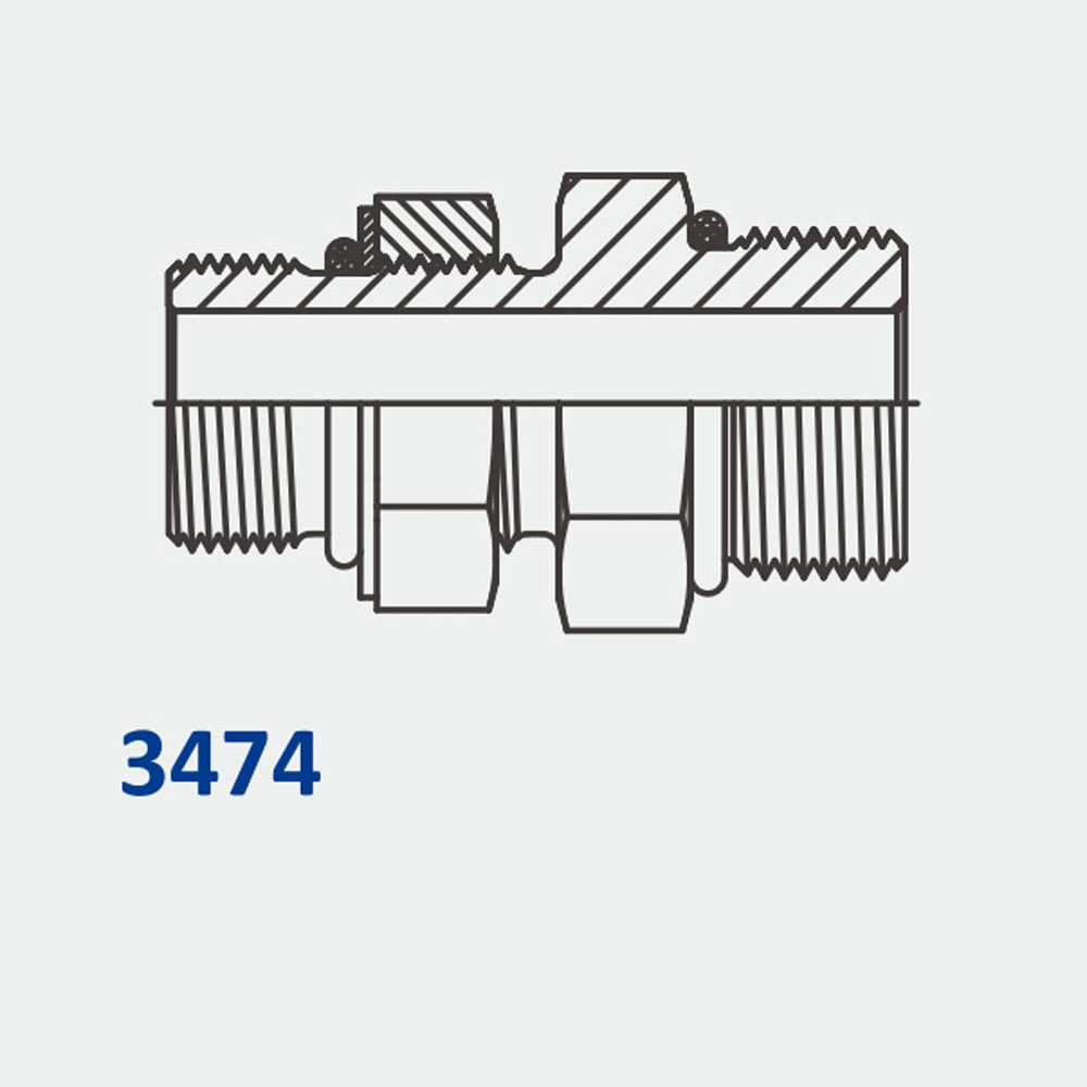 管配件和适配器3474 MAORB-ORB直