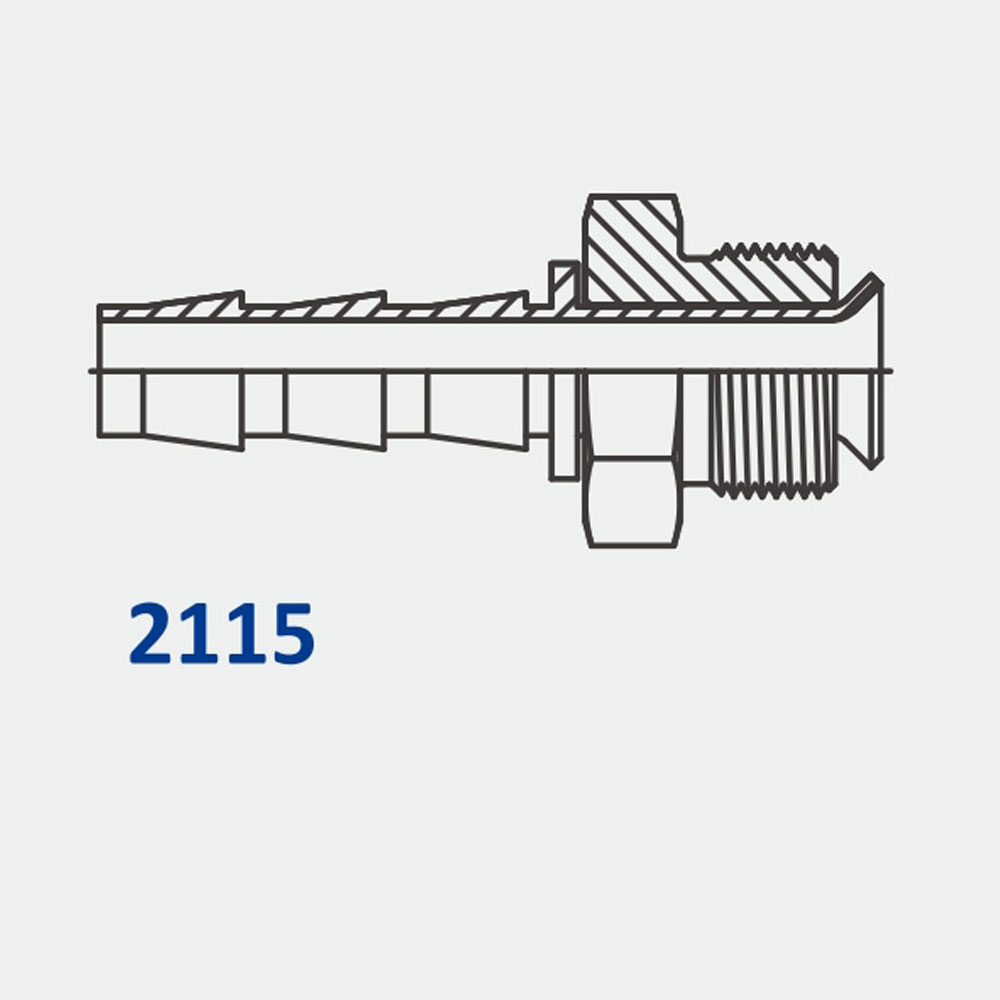 管配件和适配器2115 PL-MJFS直