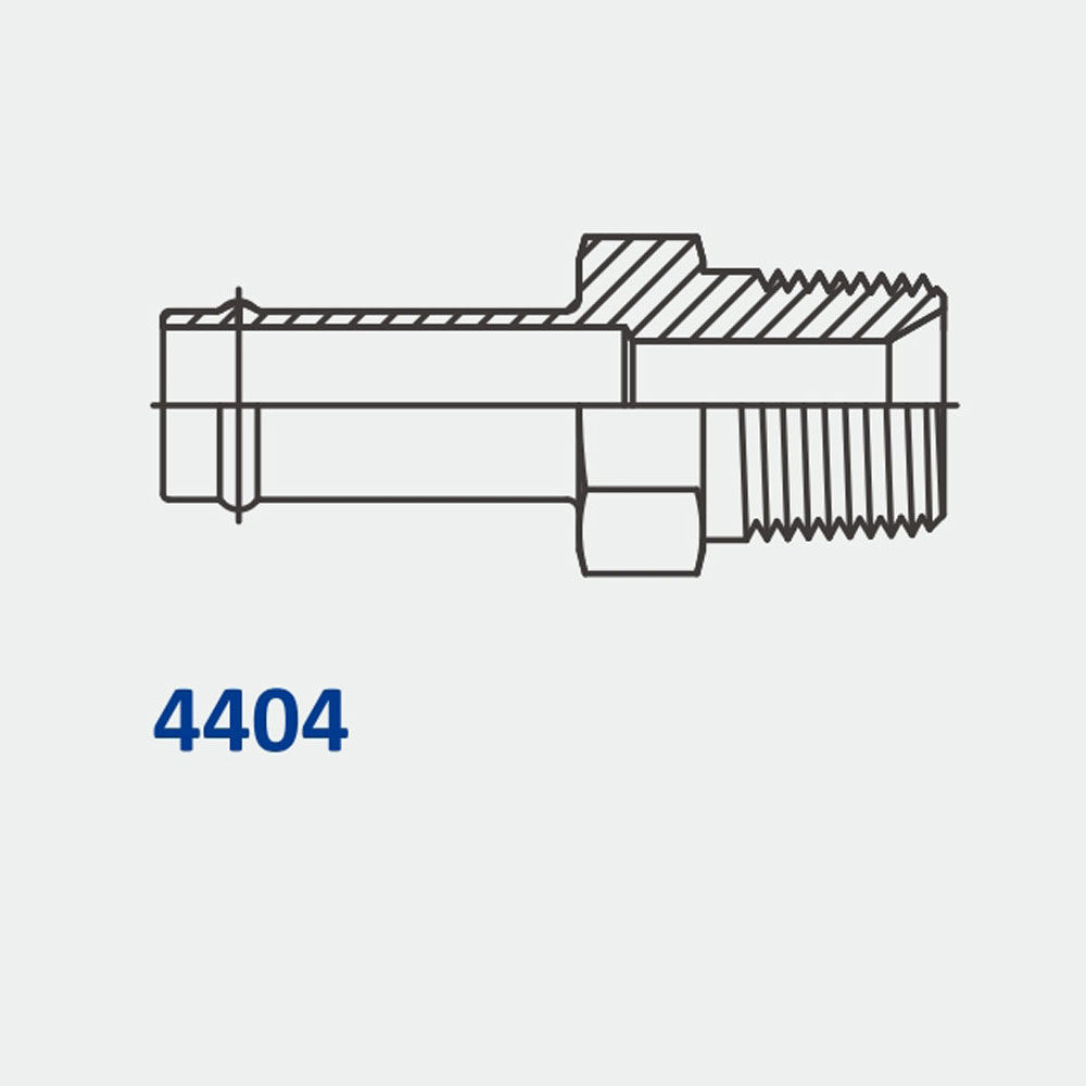 管配件和适配器4404 HB-MP直