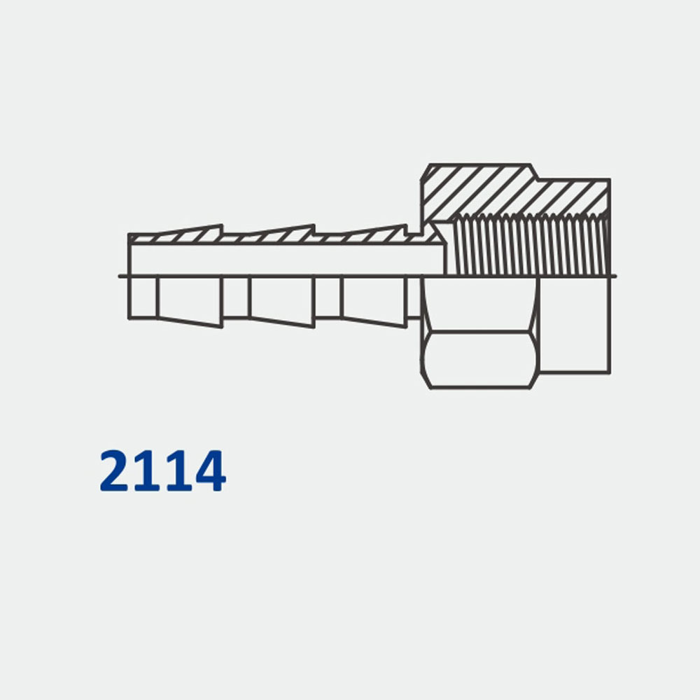 管配件和适配器2114 PL-RIF直