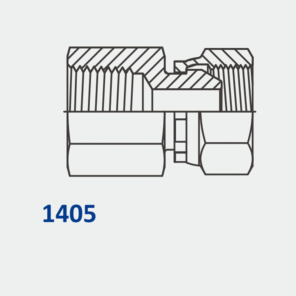 管配件和适配器1405 FP-FPS直