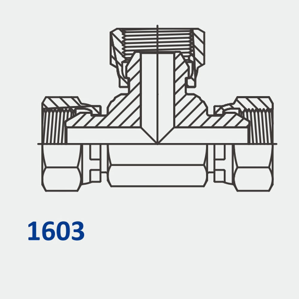 管配件和适配器1603 FPS-FPS-FPS三通