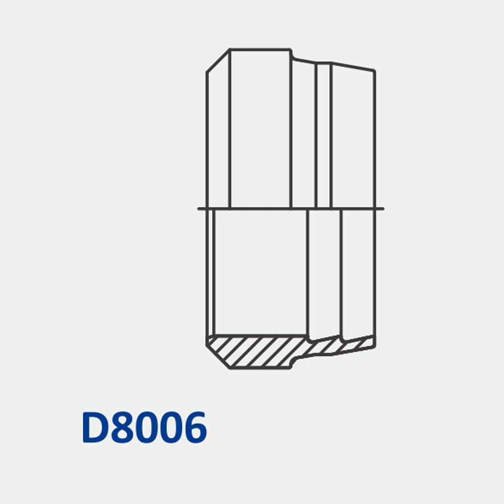 公制咬型D8006双咬环