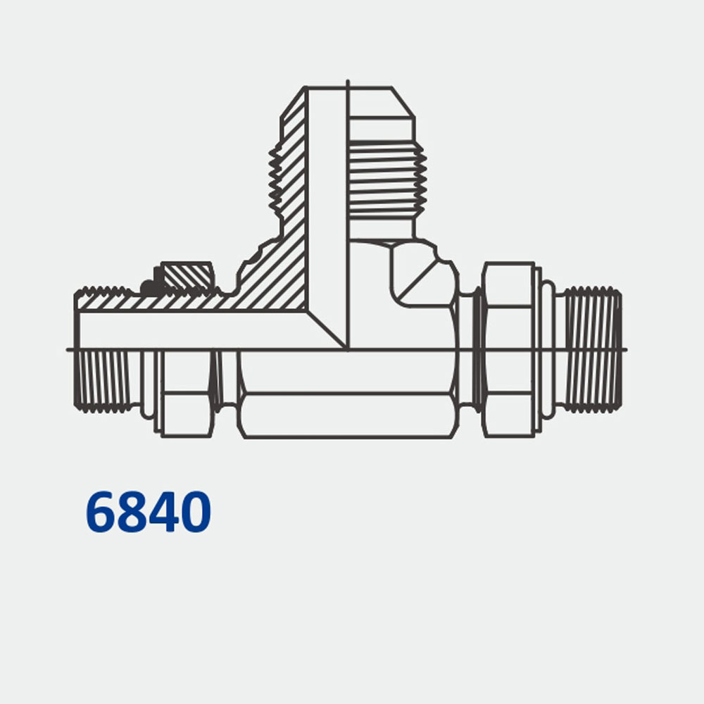管配件和适配器6840 MAORB-MAORB-MJ三通