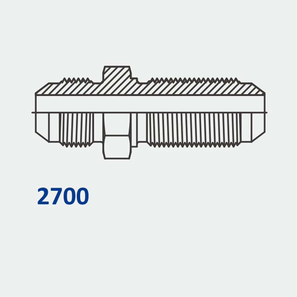 管件和适配器2700 MJ-MJ舱壁直